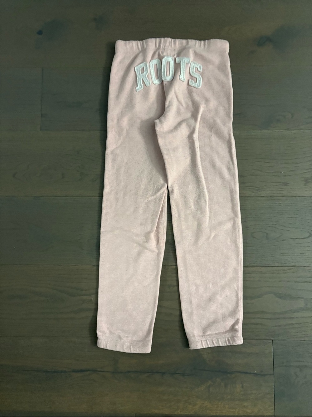 Roots girls powder pink joggers sz 12 VGUC ret $75